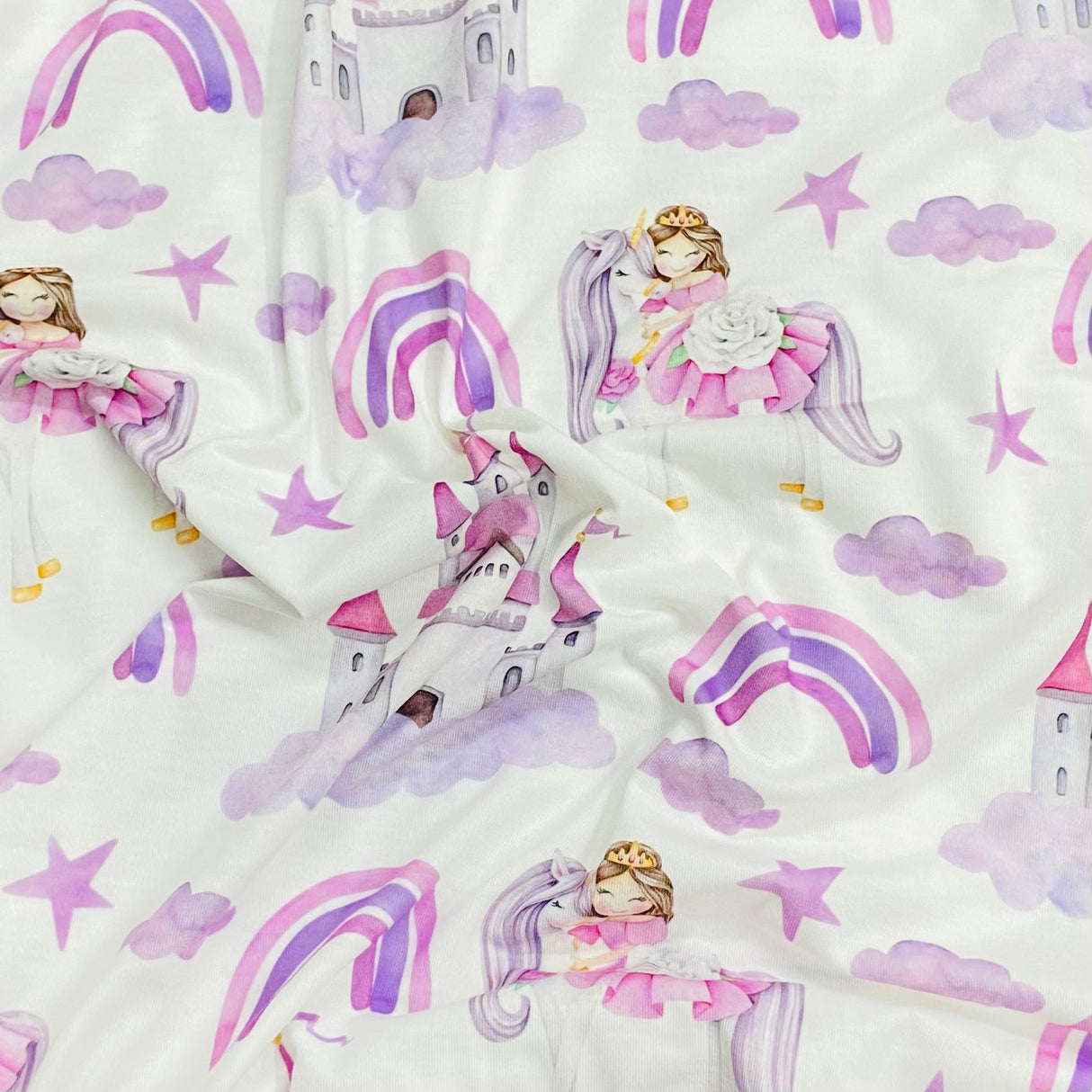 3 Metres Super Soft Cotton Feel Jersey 55" - (Princess)