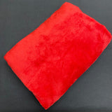 1 Metre Ultra Soft Premium Cuddle Fleece 60” Wide (Red)