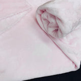 1 Metre Ultra Soft Premium Cuddle Fleece 60” Wide (Baby Pink)