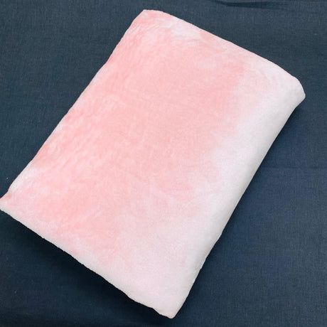 1 Metre Ultra Soft Premium Cuddle Fleece 60” Wide (Salmon Pink)