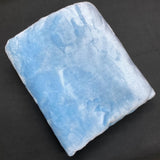 1 Metre Ultra Soft Premium Cuddle Fleece 60” Wide (Baby Blue)