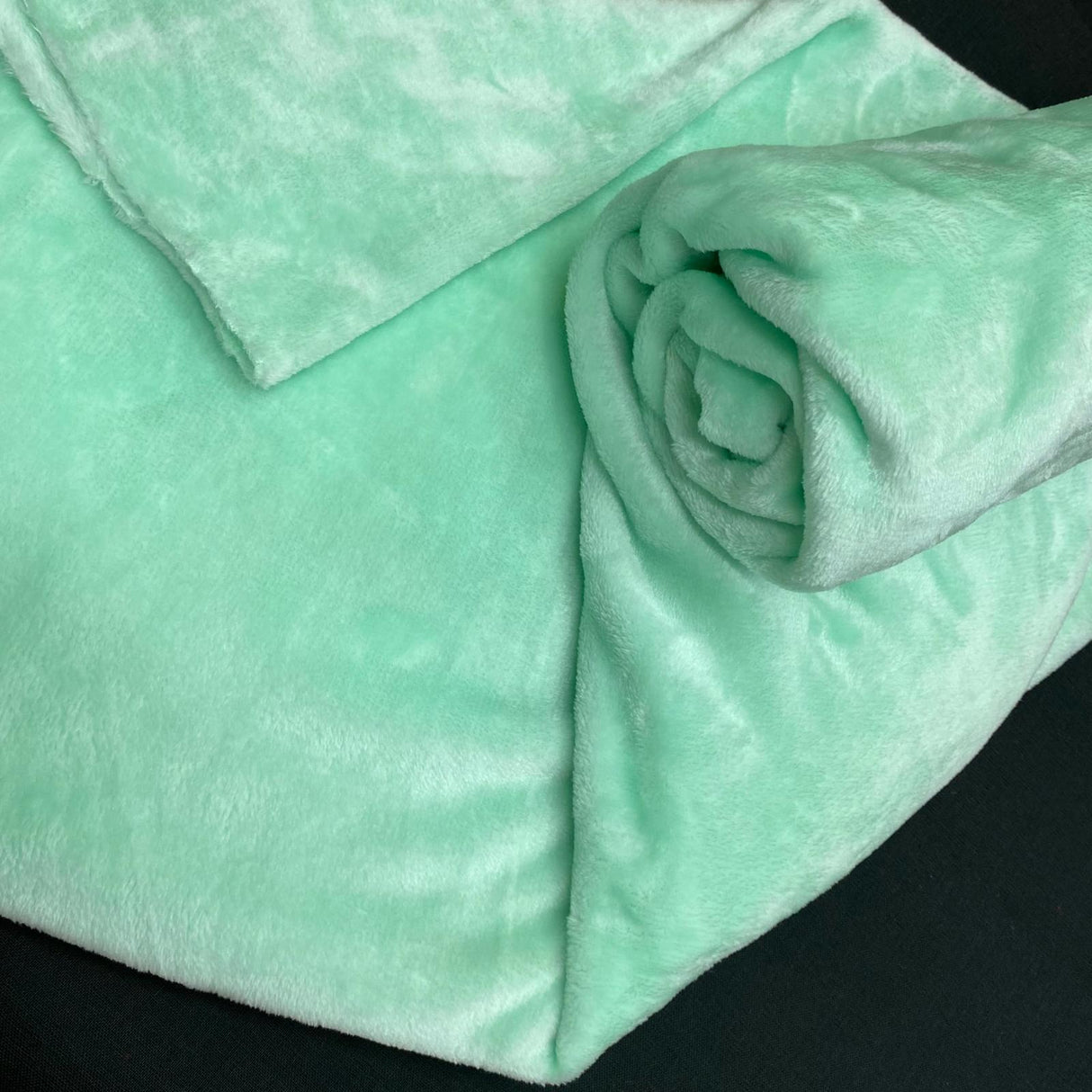 1 Metre Ultra Soft Premium Cuddle Fleece 60” Wide (Mint)