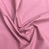 Super Soft Plain Quilting 100% Cotton- 59" Wide (Mauve)