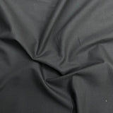 Super Soft Plain Quilting 100% Cotton- 59" Wide (Black)