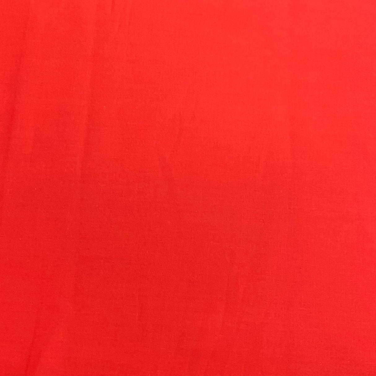 Super Soft Plain Quilting 100% Cotton- 59" Wide (Red)