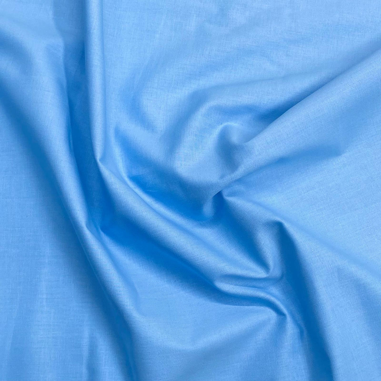 Super Soft Plain Quilting 100% Cotton- 59" Wide (Sky)