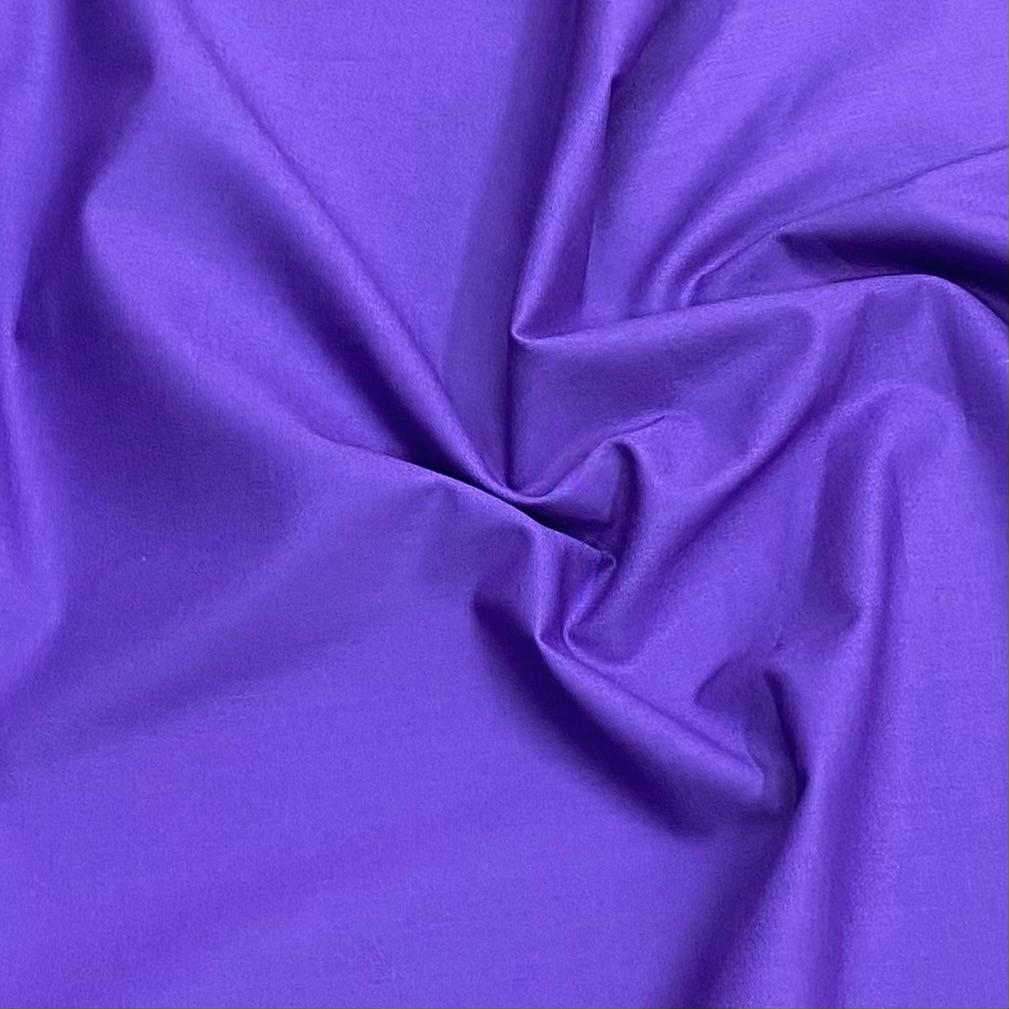 Super Soft Plain Quilting 100% Cotton- 59" Wide (Purple)