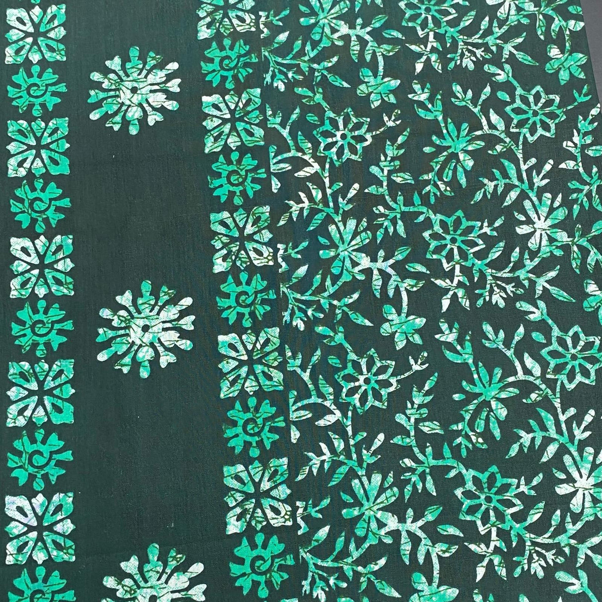 3 Metres Luxury 100% Cotton - 36" Wide - (Green)