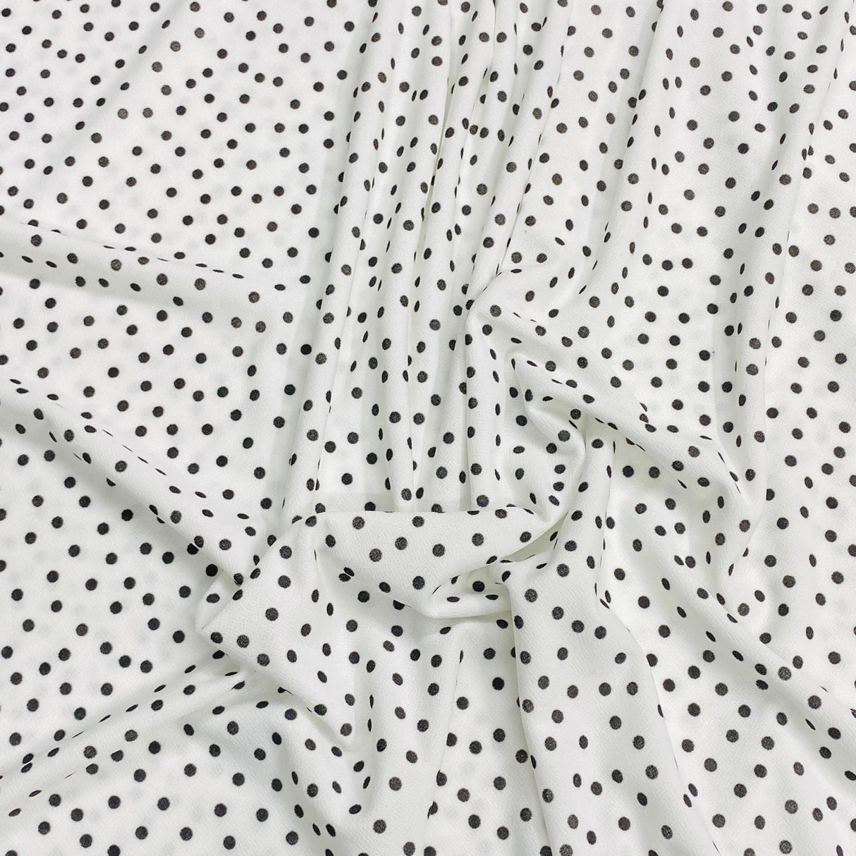 3 Metre Luxurious Printed Soft Jersey - 55" (Polka)