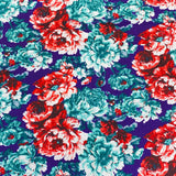 3 Metres Luxury 100% Cotton - 36" Wide (Peonies)