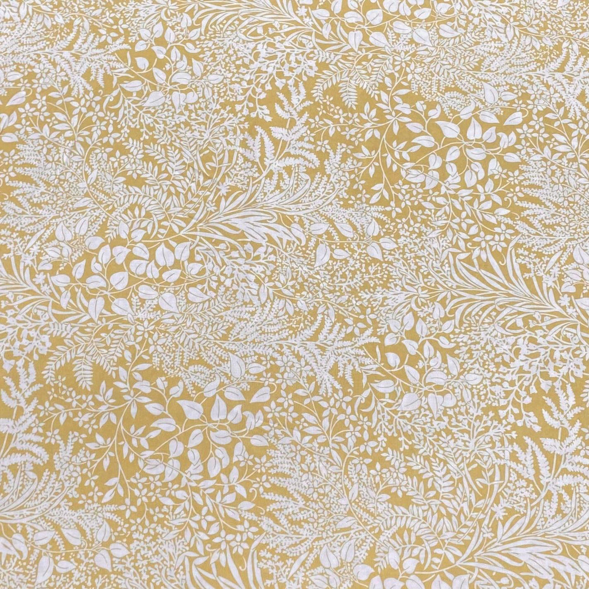 3 Metres, Premium Quality, Printed Dressmaking Viscose - 55" Wide (Yellow)