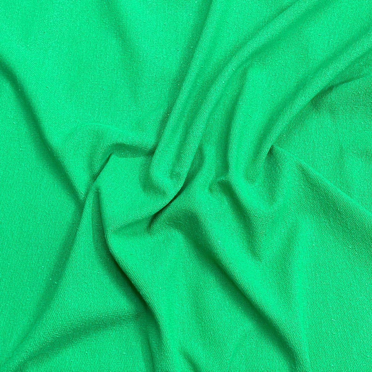 3 Metres Cotton Looped Backed Terry Jersey 55" Wide (Green)