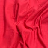 3 Metres Cotton Looped Backed Terry Jersey 55" Wide (Red)