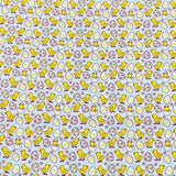 Per Metre 100% Digital Cotton Easter Print - (Eggs & Chicks)