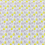 Per Metre 100% Digital Cotton Easter Print - (Bigs Ears)