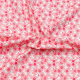 Per Metre 100% Digital Cotton Easter Print - (Pink Bunnies)