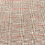 Premium Wool Rich Fabric 55" Wide (Brown Checks)