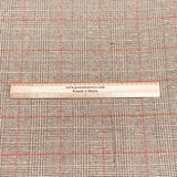 Premium Wool Rich Fabric 55" Wide (Brown Checks)