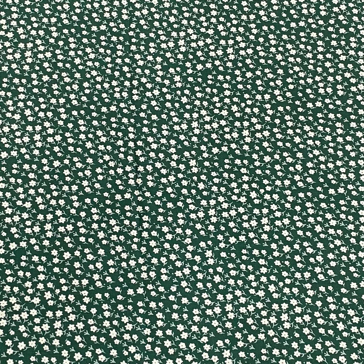 3 Metres, Premium Quality, Printed Dressmaking Viscose - 55" Wide (Emerald Floral)