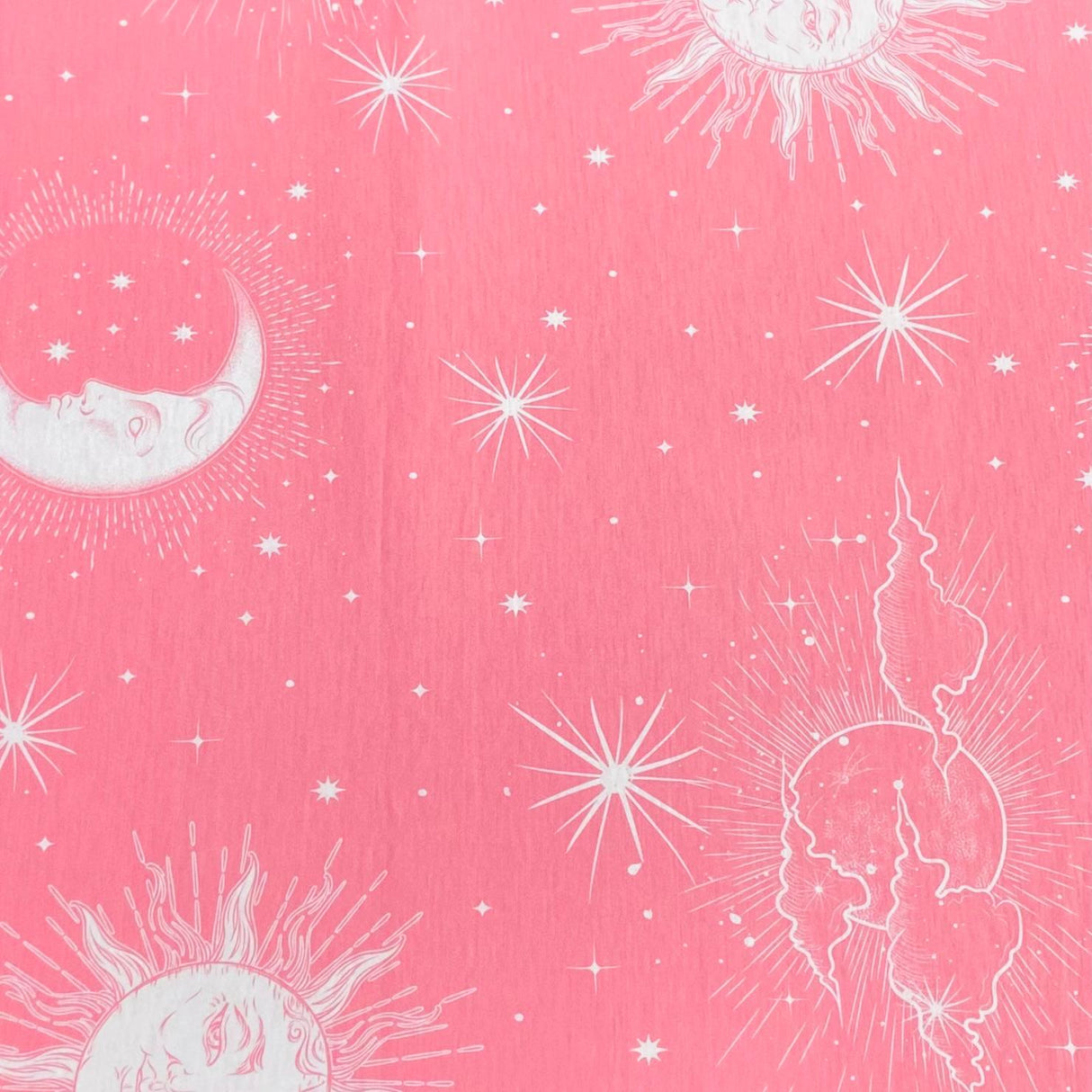 3 Metres Super Soft Cotton Feel Jersey 55" - (Pink Galaxy)