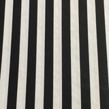 3 Metres Super Soft Cotton Jersey 55" - (Black & White)