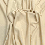 3 Metre Luxurious Plain Soft Jersey - 55" (Vanilla)