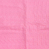 3 Metre Broderie Anglaise Floral Cotton - 45" Wide (Pink)