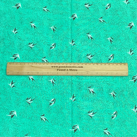 5 Metres Luxury 100% Cotton - 36" Wide (Minty Green)