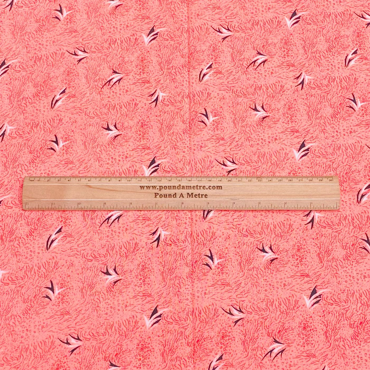 5 Metres Luxury 100% Cotton - 36" Wide (Peach)