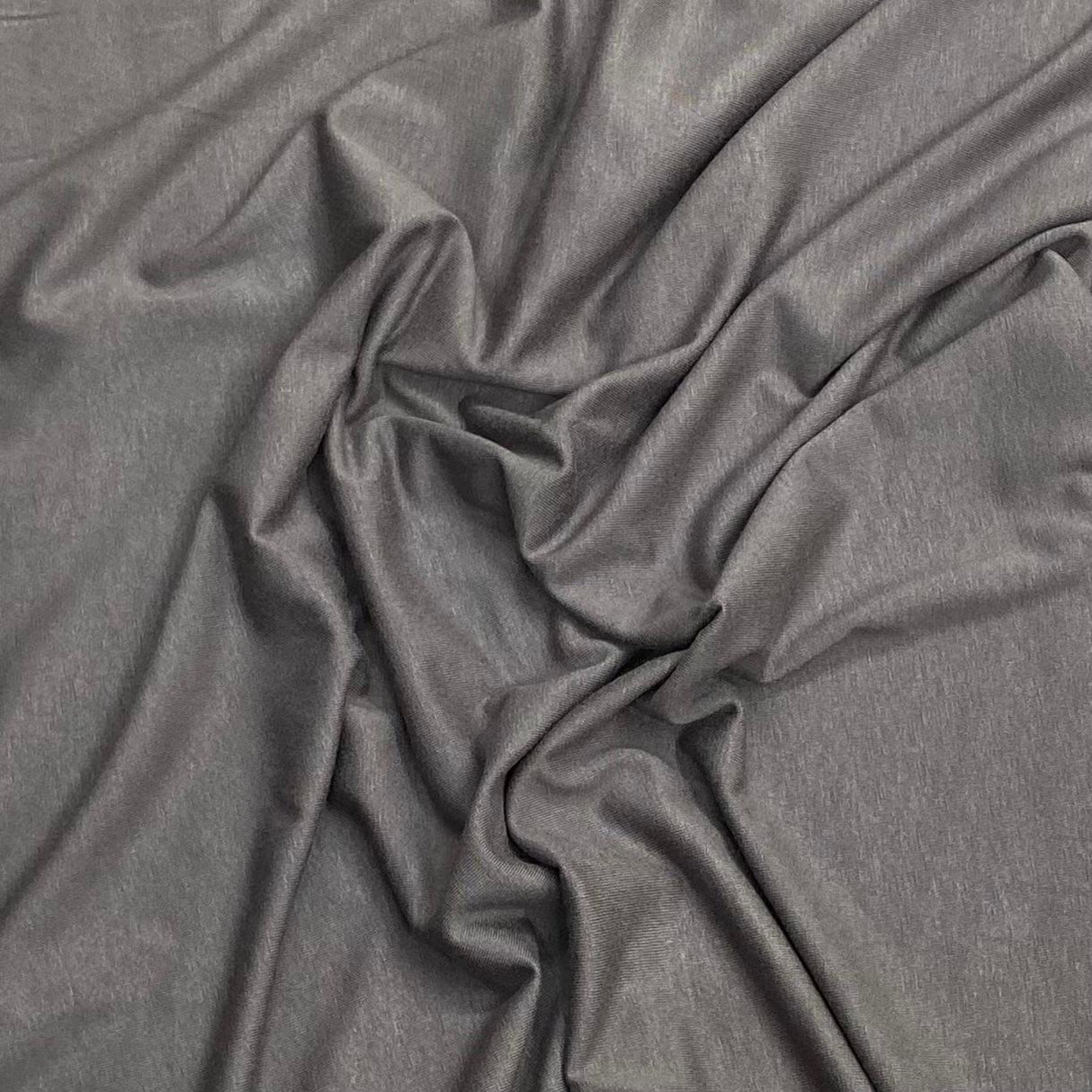 3 Metre Luxurious Plain Soft Jersey - 55" (Grey)