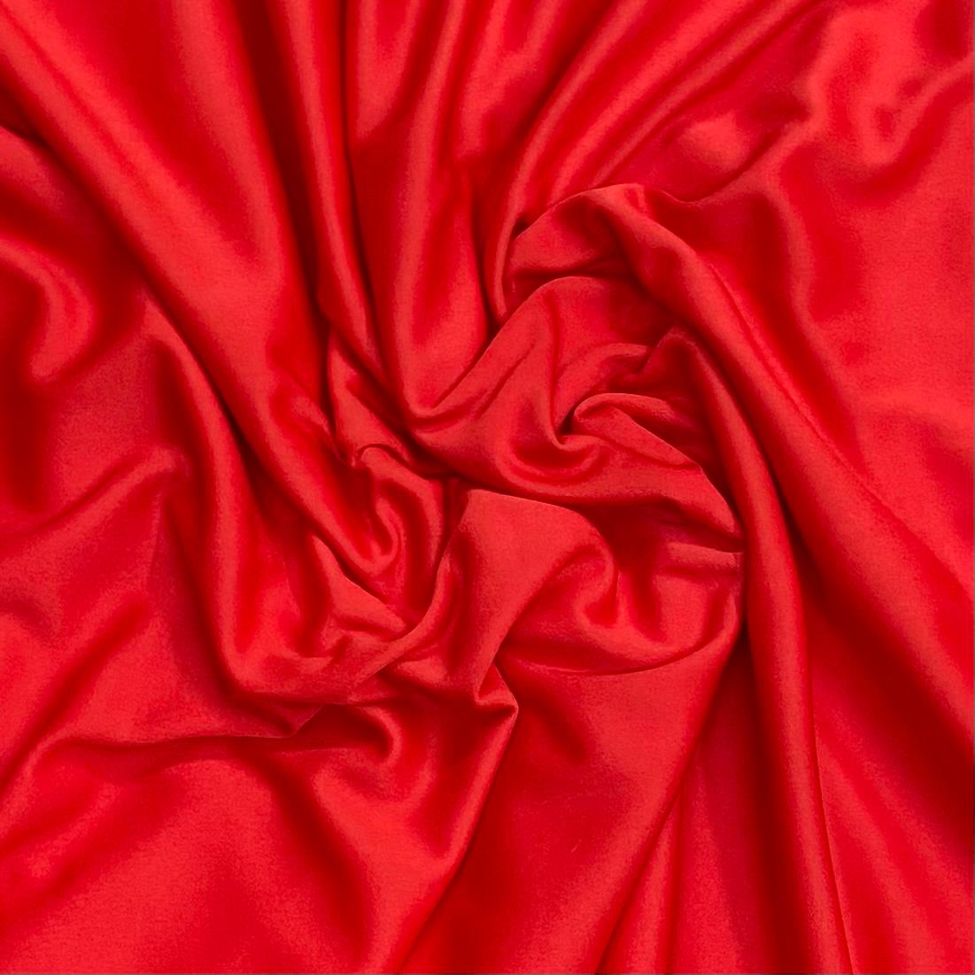 3 Metre Luxurious Plain Soft Jersey - 55" (Red)