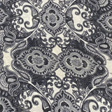 3 Metres Luxury Printed Chiffon- 55" Wide - (Paisley)