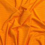 3 Metre Luxurious Soft Ribbed Jersey - 55" (Orange)