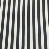 3 Metre Luxurious Soft Viscose Jersey - 55"-  (Zebra Stripes)