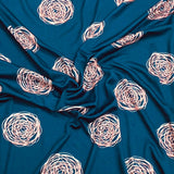 3 Metres Luxurious Polyester Jersey 45” Wide - (Circle)