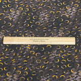 3 Metres Luxurious Polyester Jersey 45” Wide - (Brown & Yellow)