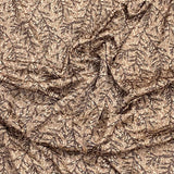 3 Metres Luxurious Polyester Jersey 45” Wide - (Brown)