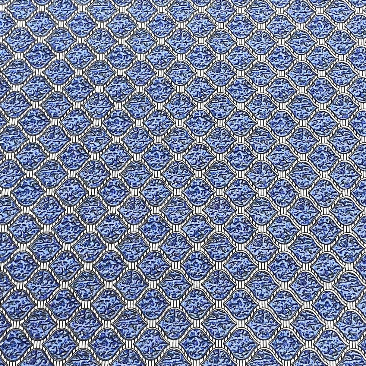 3 Metres Luxurious Polyester Jersey 45” Wide - (Blue)