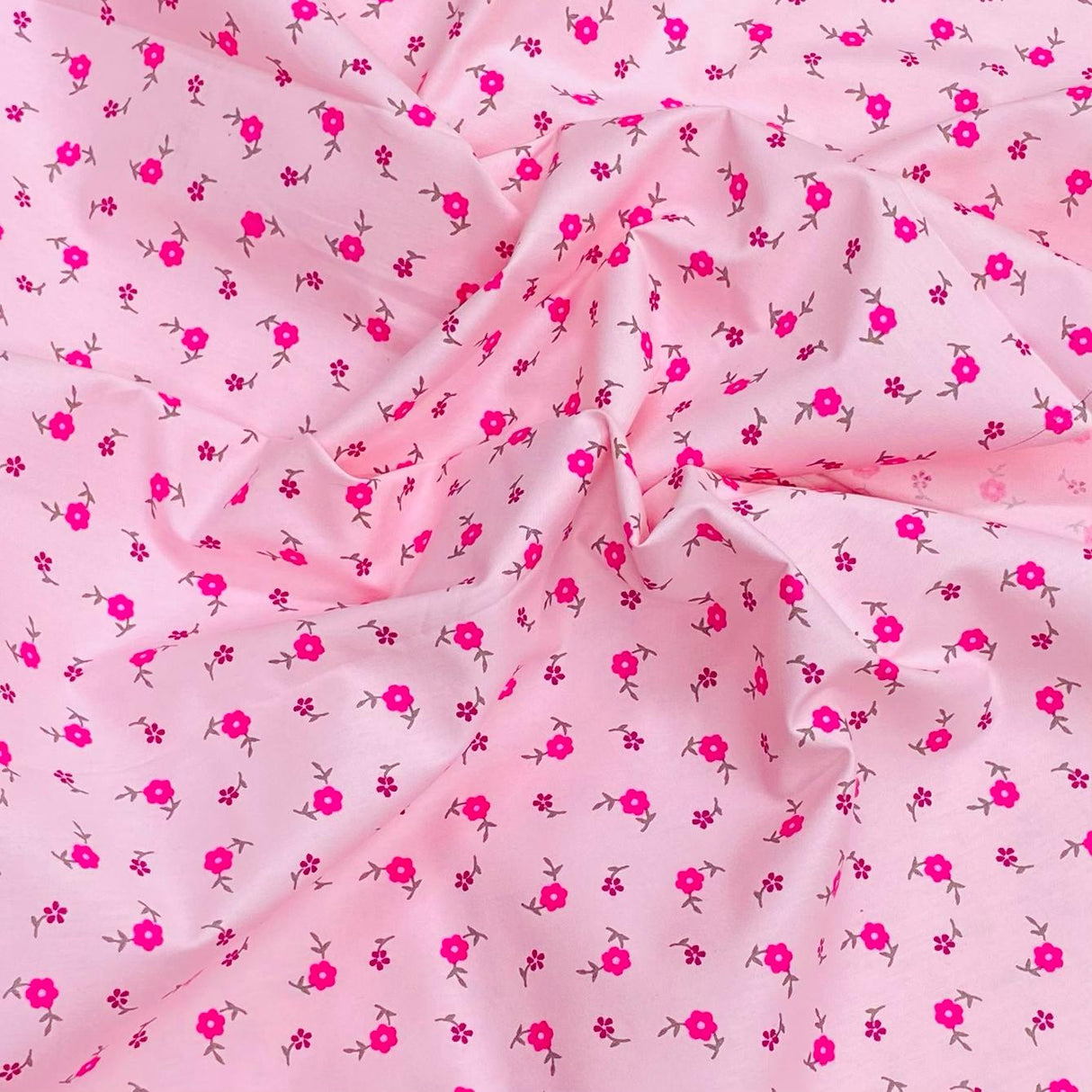 3 Metres Luxury 100% Cotton - 36" Wide (Pink)