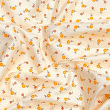 3 Metres Luxury 100% Cotton - 36" Wide (Yellow & Red)