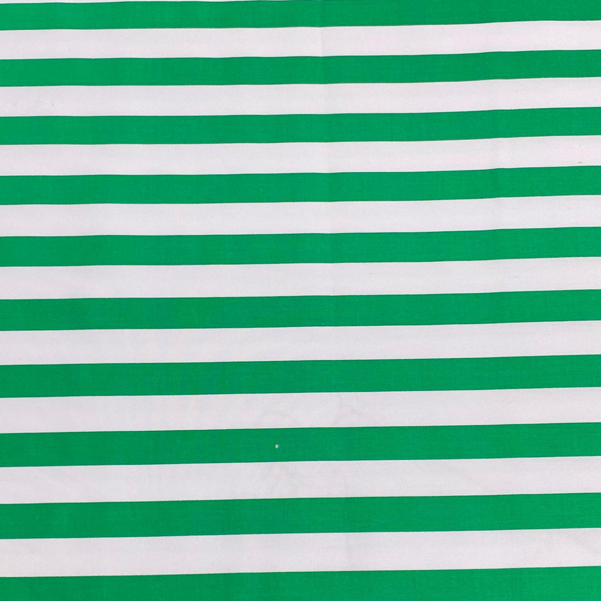 3 Metres Luxury 100% Cotton - 60" Wide (Green & White) Made In Britain