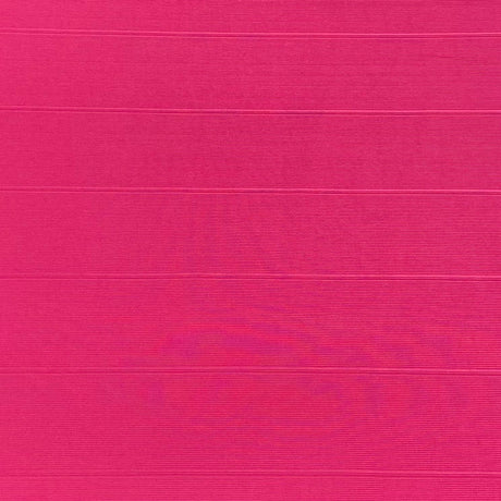 3 Metre Luxurious Soft Ribbed Jersey - 55" (Bright Pink)