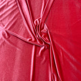 3 Metres Super Smooth Spandex Velvet 60" Wide (23 Colours Available)