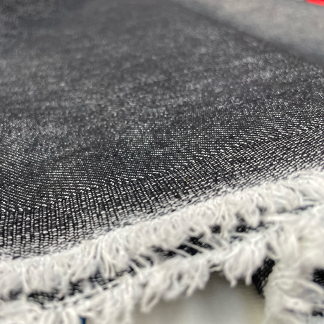 3 Metres 100% Cotton Denim Fabric- 60" (Washed Black)