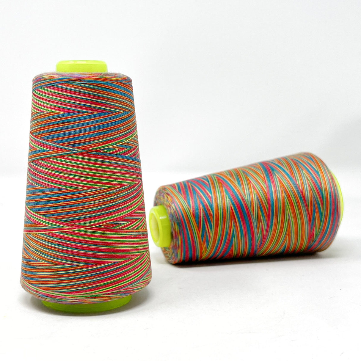 Rainbow Overlocker Threads Polyester Hand /  Overlocker- 2950Yards ()