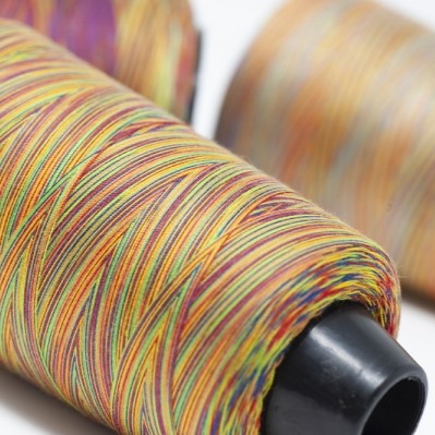 Rainbow Overlocker Threads Polyester Hand /  Overlocker- 2950 Yards (Reds/Greens/Blues)