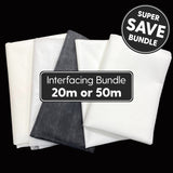 20 or 50 Metre Interfacing Bundle