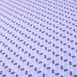 100% Digital Quilting Cotton, Meadow Collection, 'Purple Garland', 44" Wide - Pound A Metre