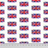 100% Premium Royal Quilting Cotton, 'Union Jack', 44" Wide - Pound A Metre