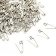 120 Pcs Safety Pins 3cm Wide - SILVER - Pound A Metre